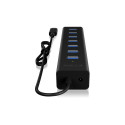 "ICY BOX IB-HUB1700-C3 USB-C HUB 7-Port 7xUSB 3.0"