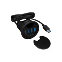 "HUB Tisch-Hub 4x USB 3.0 Type-A ICY BOX"