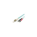 "Equip LWL Patchkabel LC->ST 1.00m Multimode Duplex OM3 turq Polybeutel"