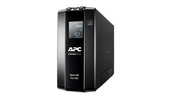 APC Back UPS Pro BR 900VA 6 Outlets AVR LCD Interface