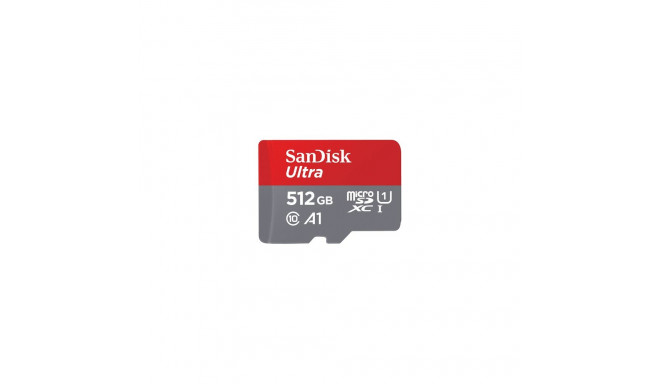 SanDisk Ultra Lite microSDXC adapteriga 512GB 100MB/s SDSQUNR-512G-GN6TA