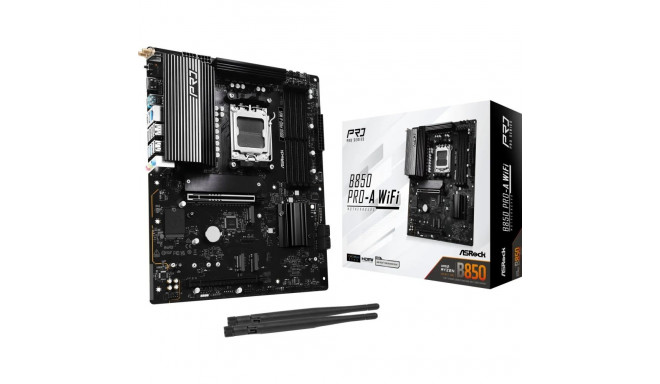 ASRock B850 PRO-A WIFI emaplaat