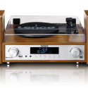 Lenco HiFi set record player/DAB+/FM/BT/USB wood