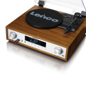 Lenco HiFi komplekt vinüülplaadimängija/DAB+/FM/BT/USB puidust