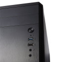 Fractal Design | CORE 1100 | Black | Micro ATX | Power supply included No | ATX PSUs, up to 185mm if