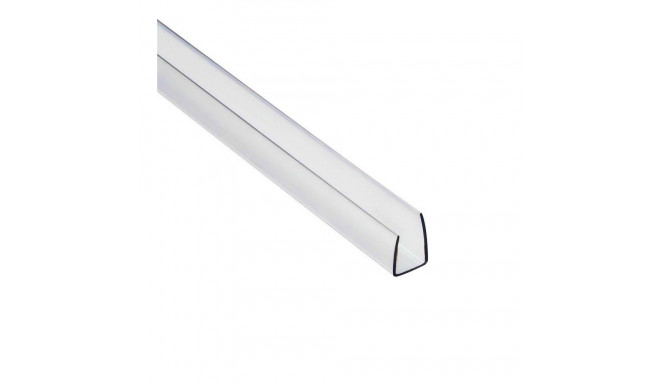 Protective edge U-profile for polycarbonate 8mm, 7pcs.