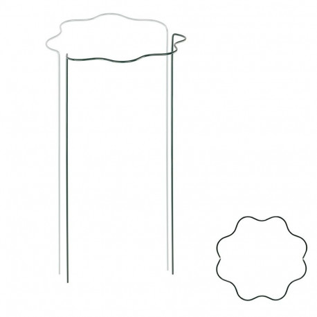 Lainerõnga tugi taimedele 1/2 ratas, läbimõõt 30 cm / kõrgus 70 cm