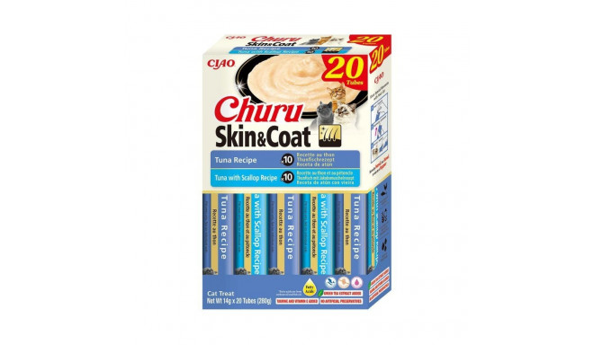 INABA Churu Skin&Coat tuunikala retsept - kassimaius - 20x14g