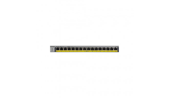 Netgear GS116PP PoE/GE/UNM/16 - 16x PoE+, PoE-Budget 183W