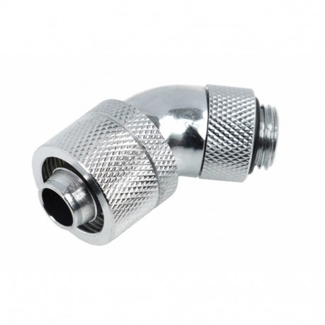 45° pööratav kruvitud liitmik G1/4", kroomitud
