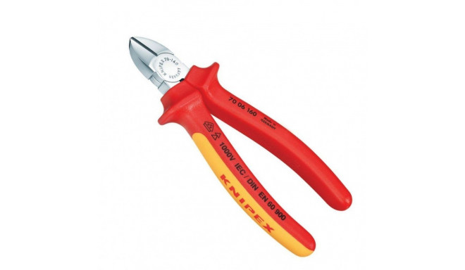 Seitenschneider 70 06 160 (rot/gelb, Länge 125mm)