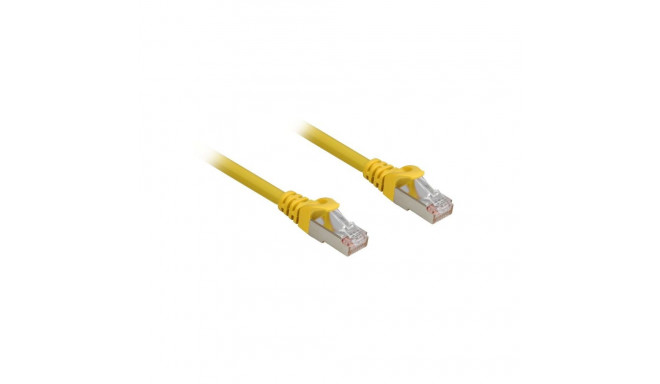 Sharkoon network cable RJ45 CAT.6a SFTP LSOH yellow 10,0m - HalogenFree