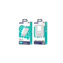 Jellico EU02 12W 2x USB 2.4A Plug Fast Adaptive Charger Universal for all Mobile Devices White