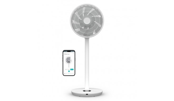Duux Fan | Whisper Flex 2 | Stand Fan | White | Diameter 34 cm | Number of speeds 30 | Oscillation |