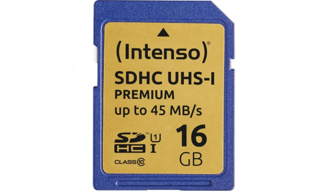 Intenso MEMORY SDXC 16GB UHS-I/3421470