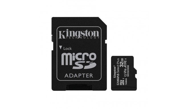 Kingston MEMORY MICRO SDHC 32GB UHS-I/W/ADAPTER SDCS2/32GB