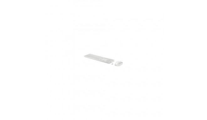 HP 655 White Wrls KB and Mouse Combo