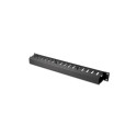 Digitus 1U cable management cage detachable rear plate DN-97617 Black