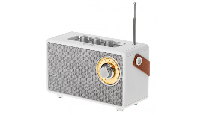 Camry Speaker with radio | CR 1902 W | 5 W | Bluetooth | White | Wireless connection