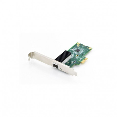 Digitus SFP Gigabit Ethernet PCI Express Card 32-bit, low profile bracket, Intel WGI210 chipset DN-1