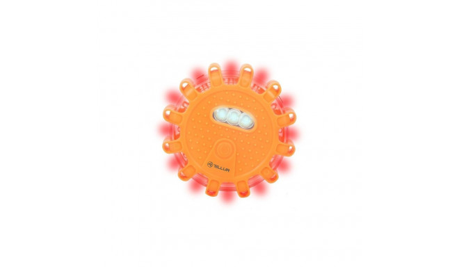 Tellur Basic LED emergency signal and flashlight, 3 x AAA, magnetic, orange