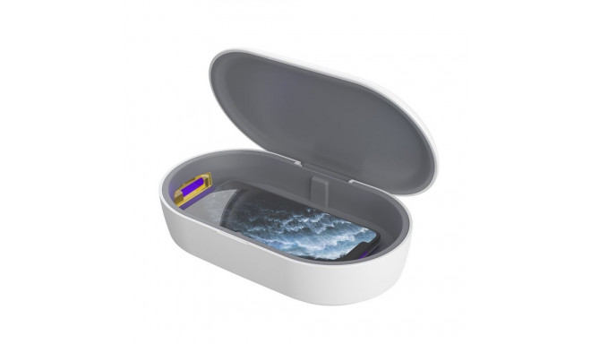 Devia Wireless Charging Disinfection box white