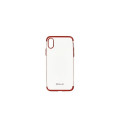 Tellur Apple Cover Silicone Electroplated for iPhone X/XS red