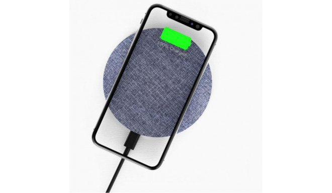 Devia UFO series ultra-thin wireless charger (15W) white
