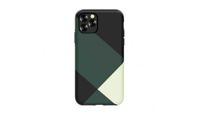 Devia Apple simple style grid case iPhone 11 Pro Max green