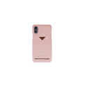 VixFox Apple Card Slot Back Shell for Iphone X/XS pink