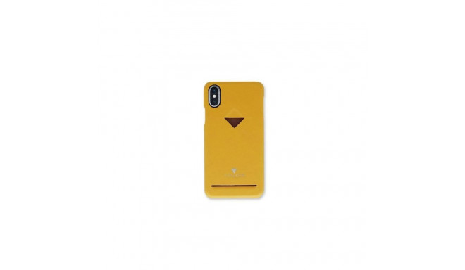 VixFox Apple Card Slot Back Shell for Iphone 7/8 plus mustard yellow