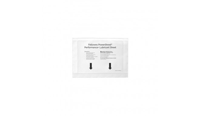 Fellowes shredder oil sheets 10 pcs.