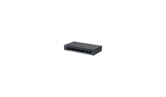 DAHUA Switch||CS4010-8GT-110|Type L2|Desktop/pedestal|8x10Base-T / 100Base-TX / 1000Base-T|PoE ports