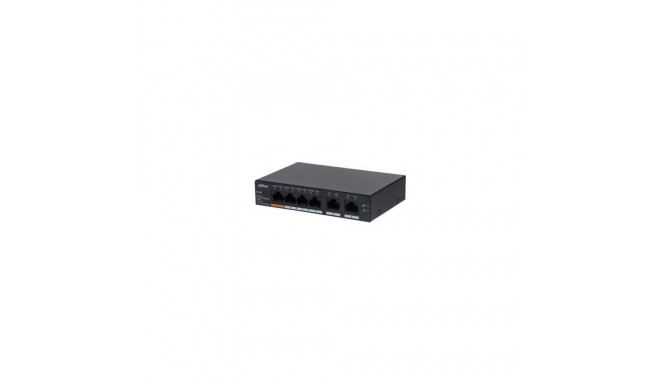 DAHUA Switch||CS4006-4GT-60|Type L2|Desktop/pedestal|PoE ports 4|60 Watts|DH-CS4006-4GT-60