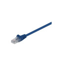 Goobay 68335 CAT 5e patch cable, U/UTP, blue, 0.5 m