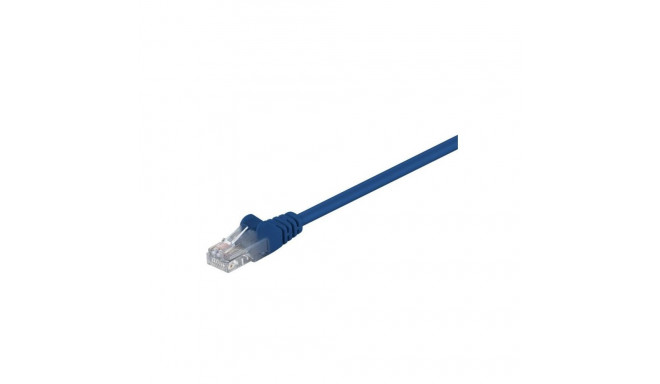 Goobay 68335 CAT 5e patch cable, U/UTP, blue, 0.5 m