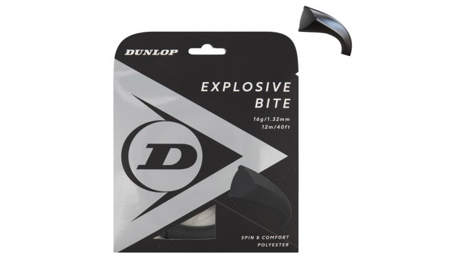 Strings for tennis racket DUNLOP EXPLOSIVE BITE 16g/1,32mm 12m