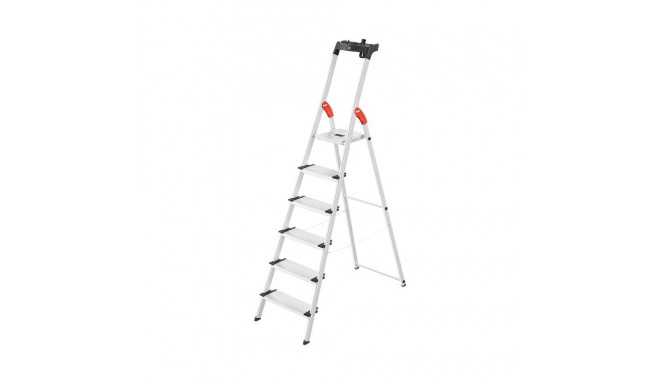 Hailo Kapnes majsaimniecibas L80 ComfortLine / aluminija / 6 pakapieni 4007126023957
