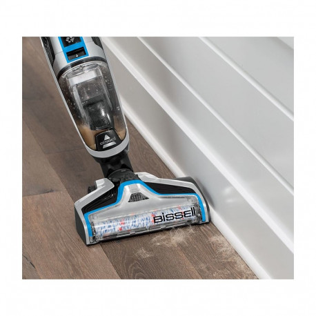 Corded Vacuum Cleaner - Bissell CrossWave Pet Pro - Black, Blue, Silver, 0.62 L, 560 W