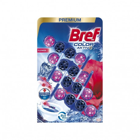 CLEANER-FRESHENER WC BREF FLOWERS 4X50G