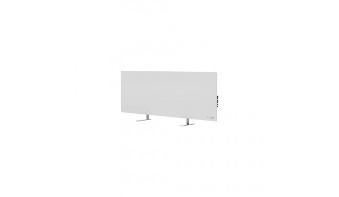 AENO Premium Eco Smart Heater, 700W, Tempered glass, Led display Plug type, (E/F type), WHITE