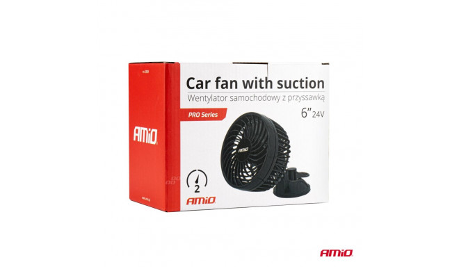 Auto ventilaator  6" 24V, iminapaga