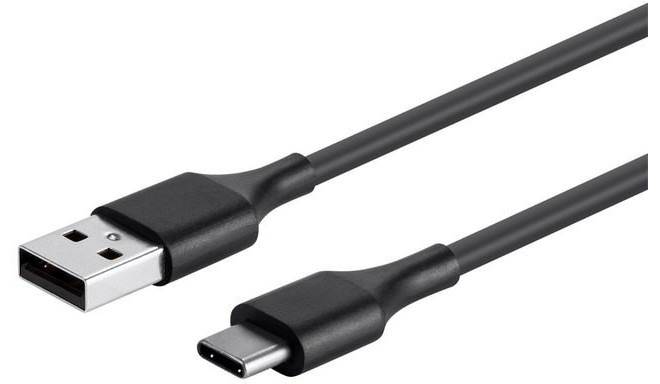 Setty cable USB-C - USB 2A 1m, black