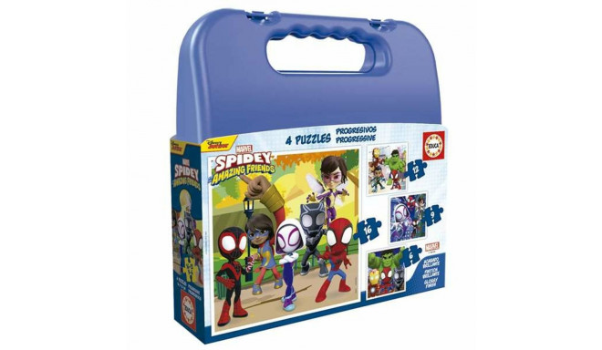4 Pusle Komplekt Spidey Portfell