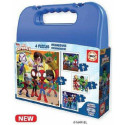 4 Pusle Komplekt Spidey Portfell