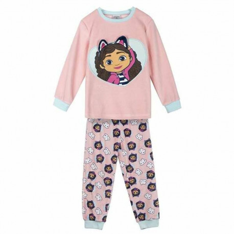 Children's Pyjama Gabby's Dollhouse Pink - 2 Years