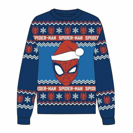 Unisex Jumper Spider-Man Blue - 6 Years