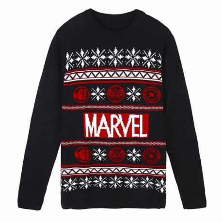 Unisex Jumper Marvel Dark blue - S