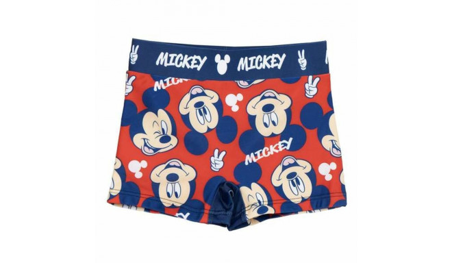 Children’s Bathing Costume Mickey Mouse Red - 4 Years