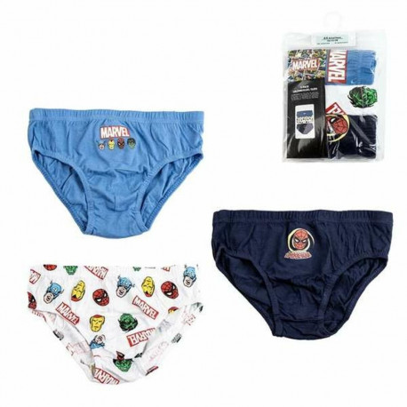 Pack of Underpants Marvel Multicolour - 6-8 Years